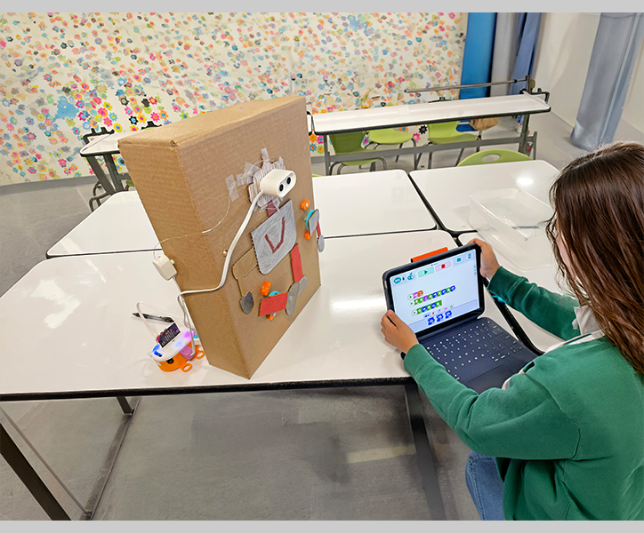 Student building with Hatchling