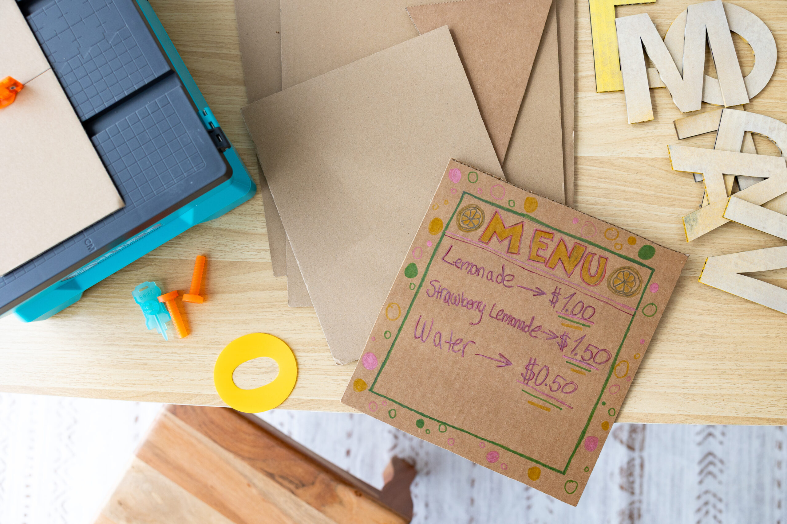 Cardboard Rocket Ship project