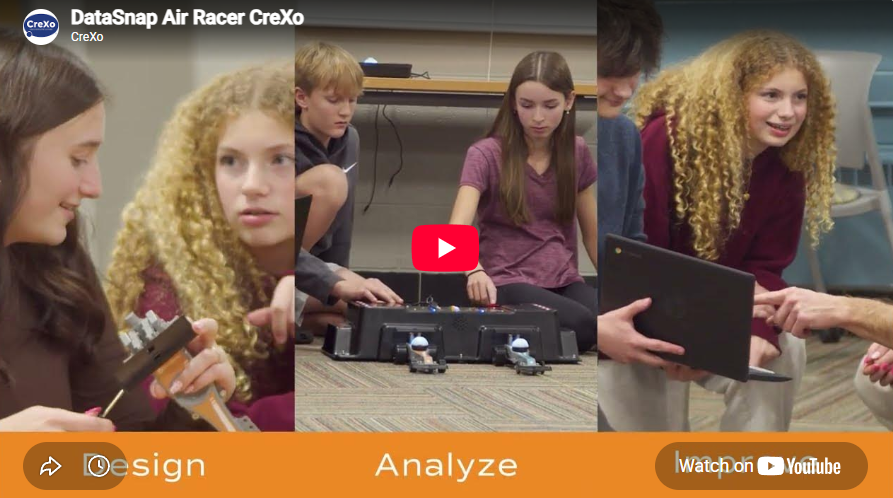 DataSnap Air Racer CreXo webinar