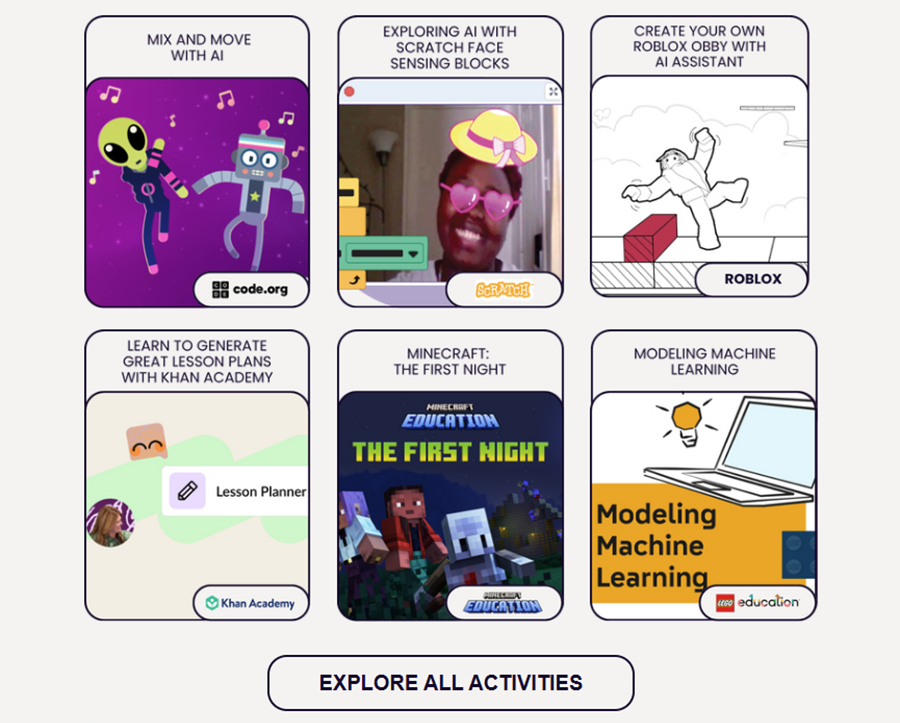 Hour of AI classroom activities