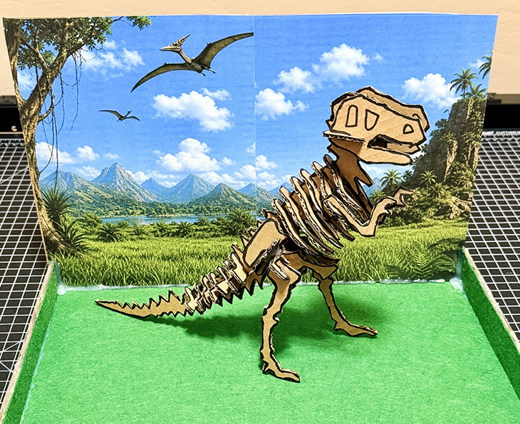Habitat Diorama project map