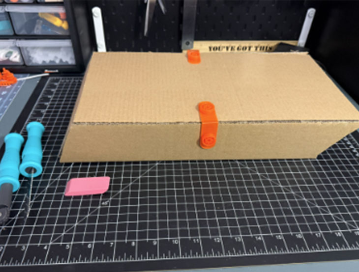 Scale model project map
